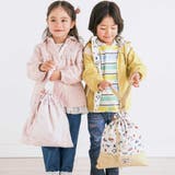 【お揃い】チェック切り替えプリント総柄お着替えバッグ | SLAP SLIP | 詳細画像2 