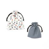 【お揃い】プリント総柄+チェック巾着2点セット | SLAP SLIP | 詳細画像3 