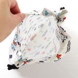 【お揃い】プリント総柄+チェック巾着2点セット | SLAP SLIP | 詳細画像7 