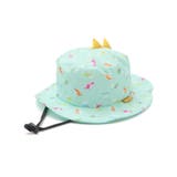 【UVカット】トゲトゲトサカ日よけ付き恐竜総柄サファリハット(50~54cm) | SLAP SLIP | 詳細画像1 