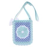 【絵本コラボ-みつごようせいのおしゃれなドレスやさん-】お花かぎ編みポシェット | SLAP SLIP | 詳細画像3 