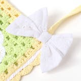 【絵本コラボ-みつごようせいのおしゃれなドレスやさん-】お花かぎ編みポシェット | SLAP SLIP | 詳細画像6 