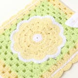 【絵本コラボ-みつごようせいのおしゃれなドレスやさん-】お花かぎ編みポシェット | SLAP SLIP | 詳細画像7 