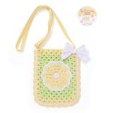 イエロー(コラボカラー) | 【絵本コラボ-みつごようせいのおしゃれなドレスやさん-】お花かぎ編みポシェット | SLAP SLIP