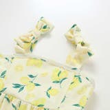 【お揃い】肩リボンフルーツ総柄ワンピース型スイムウェア(90~130cm) | SLAP SLIP | 詳細画像18 