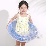 【お揃い】肩リボンフルーツ総柄ワンピース型スイムウェア(90~130cm) | SLAP SLIP | 詳細画像8 