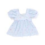 シェル柄フロントレースパフスリーブセパレート型スイムウェア(90~130cm) | SLAP SLIP | 詳細画像10 