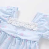 シェル柄フロントレースパフスリーブセパレート型スイムウェア(90~130cm) | SLAP SLIP | 詳細画像12 