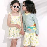 【お揃い】はたらくくるまうみのいきものフルーツ総柄パンツ型スイムウェア(90~1… | SLAP SLIP | 詳細画像22 