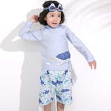 【お揃い】はたらくくるまうみのいきものフルーツ総柄パンツ型スイムウェア(90~1… | SLAP SLIP | 詳細画像5 