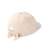 後ろリボンフェミニンモチーフ刺しゅうキャップ(52~54cm) | SLAP SLIP | 詳細画像5 