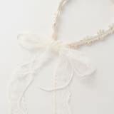 パールビーズお花レースカチューシャ | SLAP SLIP | 詳細画像14 