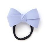 ブルー(無地) | いろいろリボンヘアゴム | SLAP SLIP