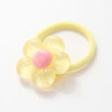 ぷっくりつるつるモチーフ花＆リボンヘアゴム2点セット | SLAP SLIP | 詳細画像10 