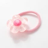 ぷっくりつるつるモチーフ花＆リボンヘアゴム2点セット | SLAP SLIP | 詳細画像3 