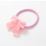 ぷっくりつるつるモチーフ花＆リボンヘアゴム2点セット | SLAP SLIP | 詳細画像4 