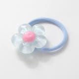 ぷっくりつるつるモチーフ花＆リボンヘアゴム2点セット | SLAP SLIP | 詳細画像6 