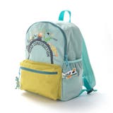 【お揃い】恐竜はたらくくるまワッペンチャーム付き配色ポケットリュック(M~L) | SLAP SLIP | 詳細画像5 