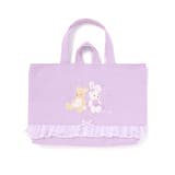 クマウサギアニマルキラキラシフォンフリル付きリバーシブルレッスンバッグ | SLAP SLIP | 詳細画像4 