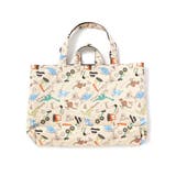 恐竜はたらくくるまパッチ刺しゅうリバーシブルレッスンバッグ | SLAP SLIP | 詳細画像14 