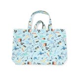 恐竜はたらくくるまパッチ刺しゅうリバーシブルレッスンバッグ | SLAP SLIP | 詳細画像8 