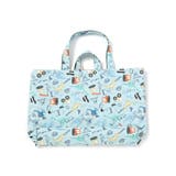 恐竜はたらくくるまパッチ刺しゅうリバーシブルレッスンバッグ | SLAP SLIP | 詳細画像9 