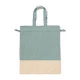 恐竜はたらくくるまウサギフリルリボン総柄お着替えバッグ | SLAP SLIP | 詳細画像10 