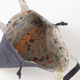 恐竜はたらくくるまウサギフリルリボン総柄お着替えバッグ | SLAP SLIP | 詳細画像23 