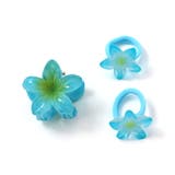 ハイビスカスヘアクリップ＋ヘアゴム3点セット | SLAP SLIP | 詳細画像10 