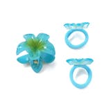 ハイビスカスヘアクリップ＋ヘアゴム3点セット | SLAP SLIP | 詳細画像11 