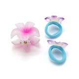 ハイビスカスヘアクリップ＋ヘアゴム3点セット | SLAP SLIP | 詳細画像2 