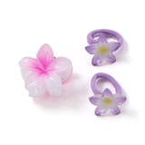 ハイビスカスヘアクリップ＋ヘアゴム3点セット | SLAP SLIP | 詳細画像3 