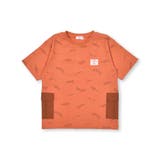 カーゴ風ポケット付ロゴ柄半袖Tシャツ(80~130cm) | SLAP SLIP | 詳細画像12