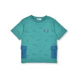 カーゴ風ポケット付ロゴ柄半袖Tシャツ(80~130cm) | SLAP SLIP | 詳細画像5