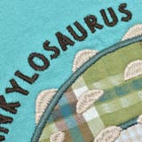チェック柄恐竜パッチ刺しゅう長袖Tシャツ(80~130cm) | SLAP SLIP | 詳細画像20 