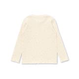 襟ぐりフリルキラッとラメ糸モチーフ刺しゅうトップス(80~130cm) | SLAP SLIP | 詳細画像12 