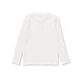 襟ぐりフリルキラッとラメ糸モチーフ刺しゅうトップス(80~130cm) | SLAP SLIP | 詳細画像6 