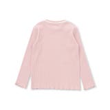 襟ぐりフリルキラッとラメ糸モチーフ刺しゅうトップス(80~130cm) | SLAP SLIP | 詳細画像8 
