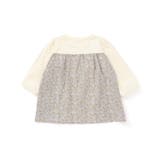 キラキララインストーンモチーフ切り替え7分袖Tシャツ(80~130cm) | SLAP SLIP | 詳細画像9 