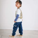 重ね着風リュックプリントTシャツ(80~130cm) | SLAP SLIP | 詳細画像3 