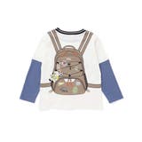 重ね着風リュックプリントTシャツ(80~130cm) | SLAP SLIP | 詳細画像7 