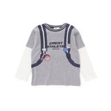 重ね着風リュックプリントTシャツ(80~130cm) | SLAP SLIP | 詳細画像8 