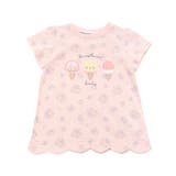 【お揃い】アニマルキラキラパッチ裾スカラップTシャツ(80~130cm) | SLAP SLIP | 詳細画像12 