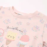 【お揃い】アニマルキラキラパッチ裾スカラップTシャツ(80~130cm) | SLAP SLIP | 詳細画像14 