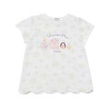 【お揃い】アニマルキラキラパッチ裾スカラップTシャツ(80~130cm) | SLAP SLIP | 詳細画像9 