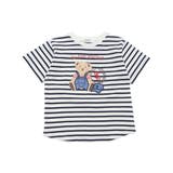 【お揃い】クマモチーフ無地ボーダーTシャツ(80~130cm) | SLAP SLIP | 詳細画像16