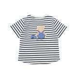 【お揃い】クマモチーフ無地ボーダーTシャツ(80~130cm) | SLAP SLIP | 詳細画像17