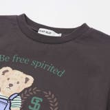 【お揃い】クマモチーフ無地ボーダーTシャツ(80~130cm) | SLAP SLIP | 詳細画像20
