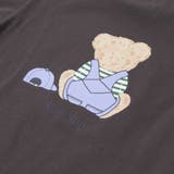 【お揃い】クマモチーフ無地ボーダーTシャツ(80~130cm) | SLAP SLIP | 詳細画像23