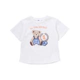 【お揃い】クマモチーフ無地ボーダーTシャツ(80~130cm) | SLAP SLIP | 詳細画像7
